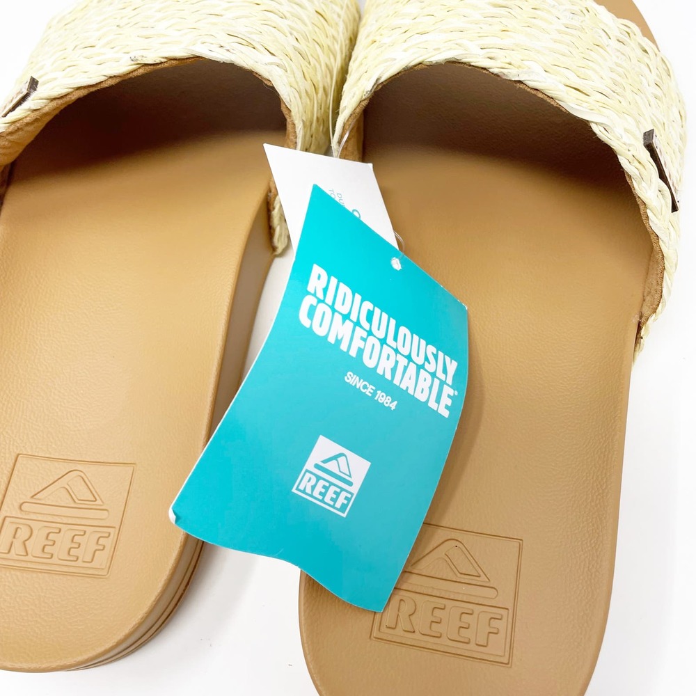 REEF CUSHION SCOUT BRAIDS SANDALS FOR WOMEN Size 11 NWT Mules - Picture 5 of 6